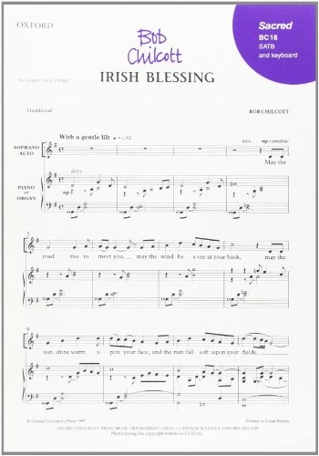 Irish Blessing: SATB Vocal Score (The Oxford choral songs)
