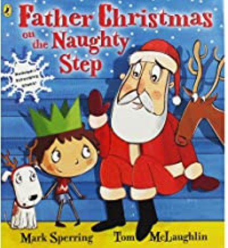 Mark Sperring Father Christmas on the Naughty Step