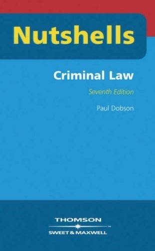 Criminal Law (Nutshells)