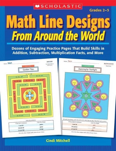 Math Line Designs From Around the World: Grades 2-3