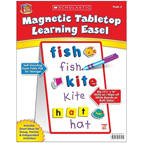 Magnetic Tabletop Learning Easel: Prek-2