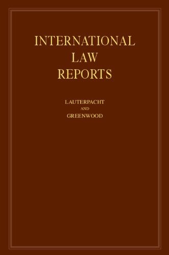 International Law Reports: Volume 78