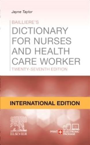 Baillières Dictionary for Nurses and H