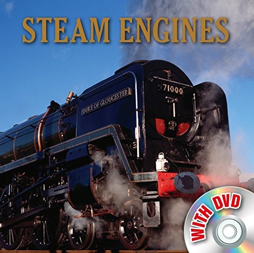 Book with DVD - Steam Engines (Vehicle Book and DVD)