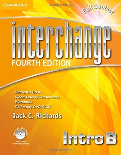Interchange Intro Full Contact B with Self-study DVD-ROM (Interchange Fourth Edition)
