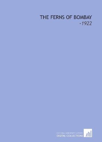 The Ferns of Bombay: -1922