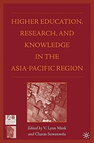 Higher Education, Research, and Knowledge in the Asia-Pacific Region (Issues in Higher Education)