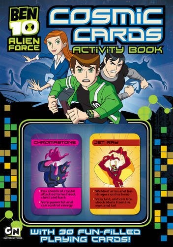 Ben 10 Alien Force Cosmic Cards Activity Book