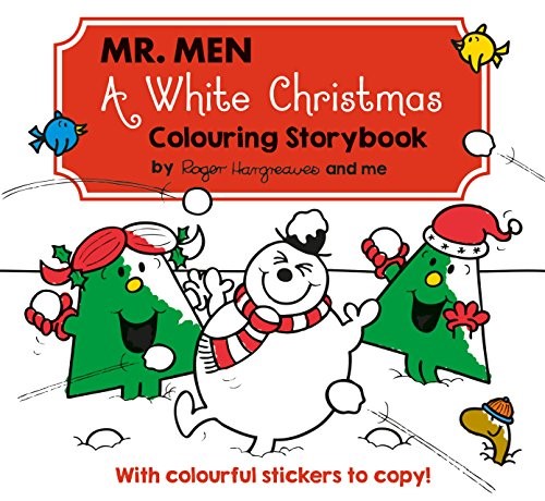 Mr Men A White Christmas Colouring Storybook Mr Men A White Christmas Colouring Storybook