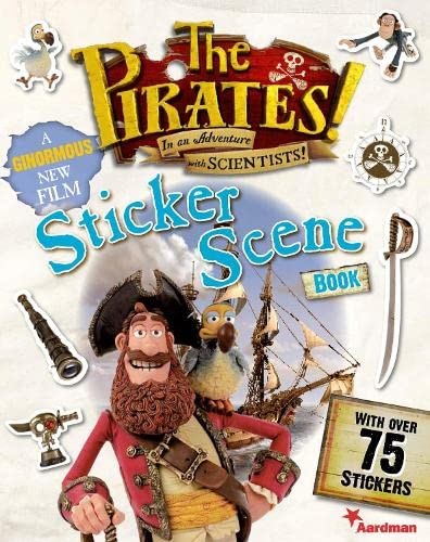 The Pirates! Sticker Scene Book (Pirates Film Tie in)