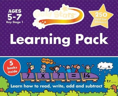 Gold Stars Ks1 Workbook Pack: Learn How to Read, Write, Add and Substract