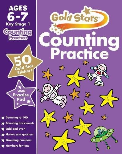 Gold Stars Counting Practice Ages 6-7 Key Stage 1 (Gold Stars Workbook)