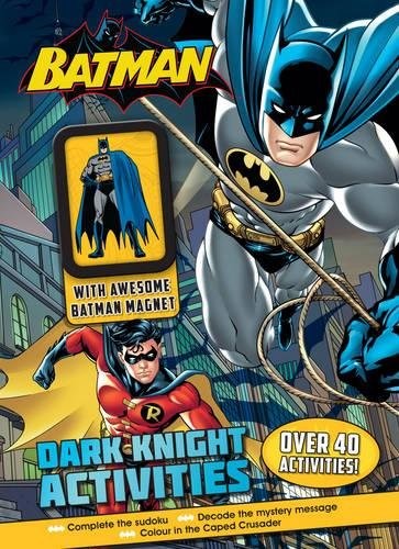 Batman Dark Knight Activities with Awesome Batman Magnet