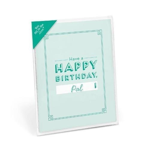 Knock Knock Happy Birthday Fill in the Love Card Booklet