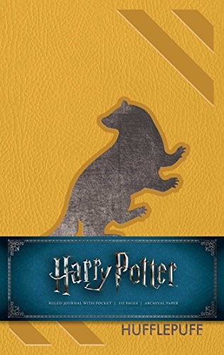 Harry Potter: Hufflepuff Hardcover Ruled Journal: Redesign