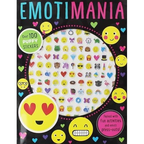 Emotimania Puffy Sticker Activity Book