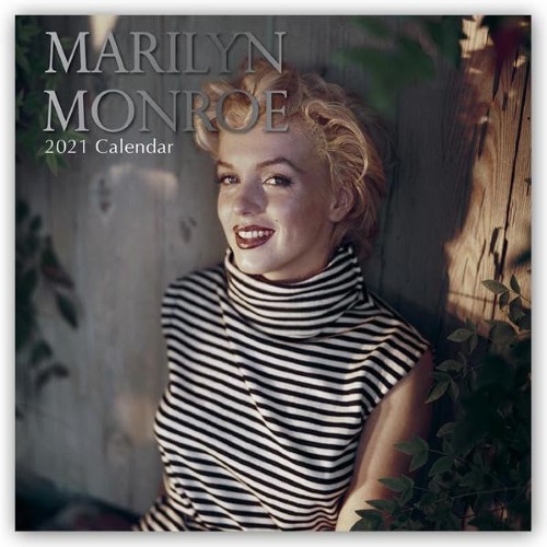 Marilyn Monroe 2021 - 16-Monatskalender: Original Graphique de France-Kalender