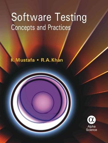 Software Testing: Concepts and Practices Software Testing: Concepts and Practices