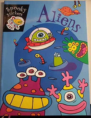 SPOOKY STICKERS:ALIENS SPOOKY STICKERS:ALIENS