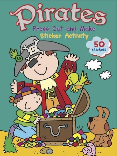 Pirates Press Out and Make: Sticker Activity