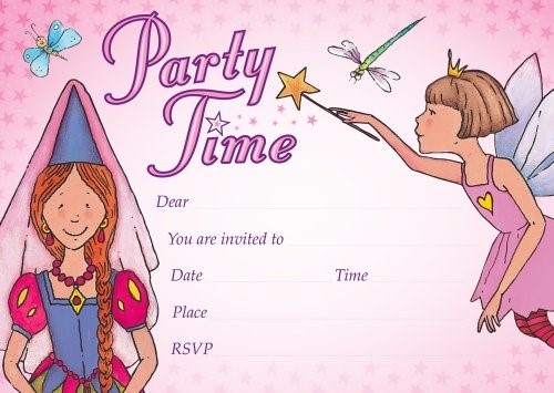 Fairy Invitation Cards