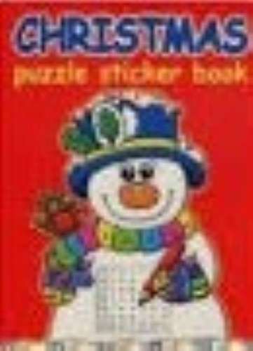 Christmas Puzzle Sticker Book