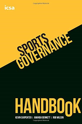 Sports Governance Handbook Sports Governance Handbook