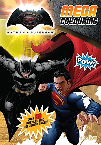 Batman V Superman Mega Colouring Book