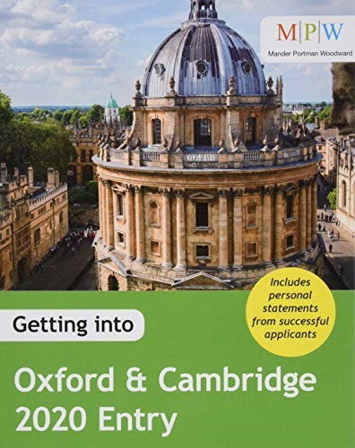 Getting into Oxford & Cambridge 2020 Entry