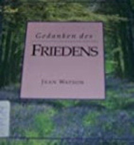 Gedanken des Friedens