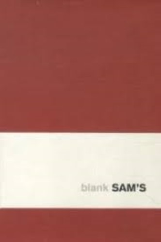 SAM's Notebook D Blank Red SAM's Notebook D Blank Red