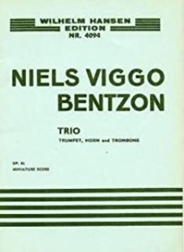 Niels Viggo Bentzon: Brass Trio Op.82 (Score) Niels Viggo Bentzon: Brass Trio Op.82 (Score)