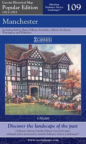 Manchester (Cassini Popular Edition Historical Map)