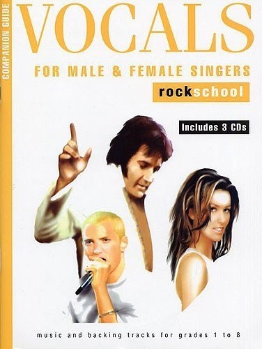 Rockschool Companion Guide - Vocals For Male And Female... Voice Sheet Music, CD Rockschool Companion Guide - Vocals For Male And Female... Voice Sheet Music, CD