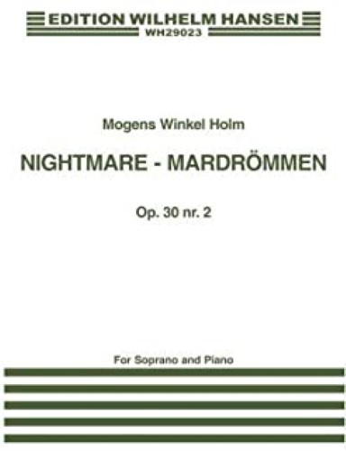 Nightmare Op.30 No.2 for Soprano and Piano
